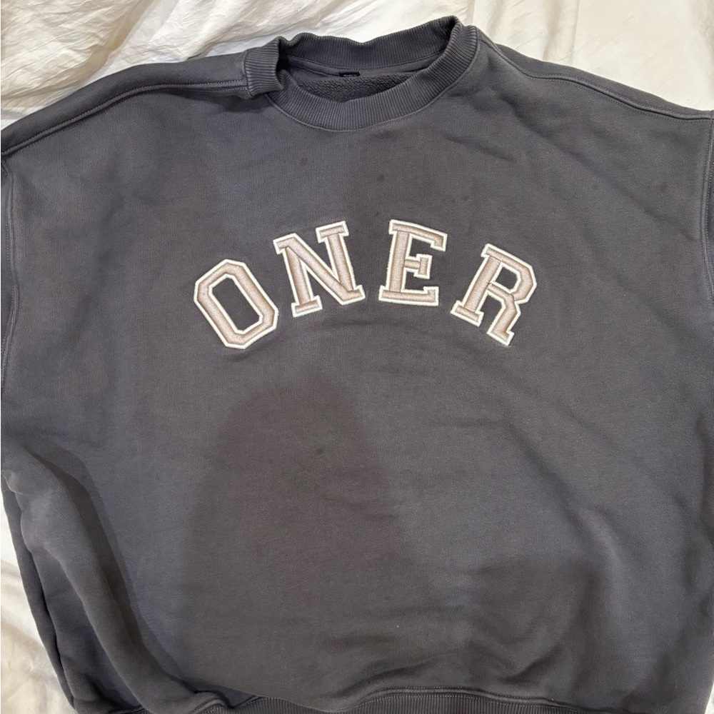 Oner Active Coal Varsity Sweater